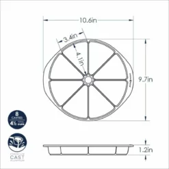 Nordic Ware Scottish Scone & Cornbread Pan -Baking pan Shop 01640 scottish scone cornbread pan