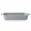 CorningWare Modern Stoneware 10" X 15" Oblong Baker | Ash -Baking pan Shop 1136577 cw bakeware silo square modern ash 2500x2500 deep baker 5qt 1