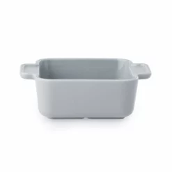 CorningWare Modern Stoneware 5.5" X 7" Mini Square Baking Dish/Cocotte | Ash