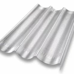 USA Pan Perforated French Bread Pan - 3 Loaf