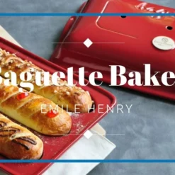 Emile Henry Epi Bread Wheat Stalk Baguette Baker | Linen -Baking pan Shop 138074 maxresdefault