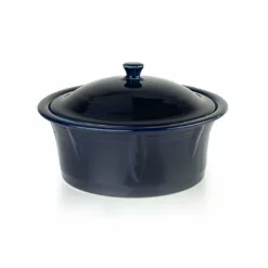 Fiesta® 90oz Large Covered Casserole Dish | Cobalt