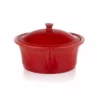 Fiesta® 90oz Large Covered Casserole Dish | Scarlet -Baking pan Shop 1466326