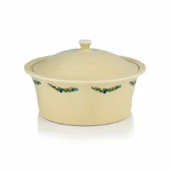 Fiesta® 90oz Large Covered Casserole Dish | Christmas Tree