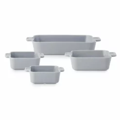 CorningWare Modern Stoneware 4-Piece Baking Dish Set | Ash