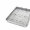 USA Pan Nonstick Jelly Roll Baking Sheet & Cooling Rack Set -Baking pan Shop 1605cr usa pan