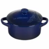 Le Creuset 8oz Mini Round Cocotte Eiffel Tower Collection | Indigo Blue