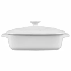 Le Creuset 2.75Qt Covered Casserole Eiffel Tower Collection | White -Baking pan Shop 17262scr 75f2c6a1ebd798d
