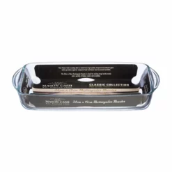 Mason Cash | Classic Collection 13" X 7.5" Glass Rectangular Roaster -Baking pan Shop 2006.183 2