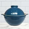 Sassafras Superstone Bread Dome | Blue Glaze