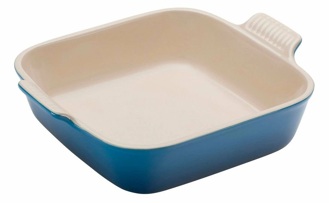 Le Creuset 3 Qt. Square Heritage Dish | Marseille Blue
