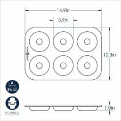 Nordic Ware Classic Donut Pan -Baking pan Shop 30070 classic donut pan 780x780 1 75128.1617722776.1280.1280 1