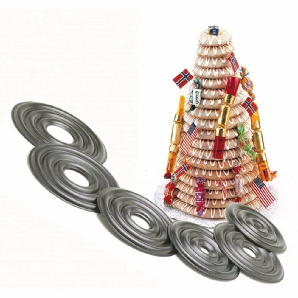 Norpro Nonstick Kransekake Forms 3 Norpro Nonstick Kransekake Forms