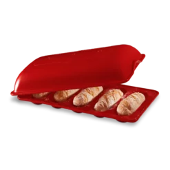 Emile Henry Mini Baguettes Baker | Burgundy -Baking pan Shop 345519minibaguettebakeropenshadow 1024x1024 2x