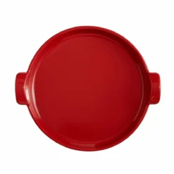 Emile Henry 12" Deep Dish Pizza Pan | Burgundy