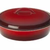 Le Creuset 4 Qt. Oval Heritage Covered Casserole | Cerise/Cherry Red -Baking pan Shop 4 qt heritage oval casserole cerise cherry red pg04053a 3667
