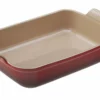 Le Creuset 4 Qt. Rectangular Heritage Baking Dish | Cerise/Cherry Red -Baking pan Shop 4 qt heritage rectangular dish cerise pg07003a 3267 1 3