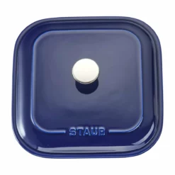 Staub 9" X 9" Square Covered Baking Dish | Dark Blue -Baking pan Shop 40508 637 3