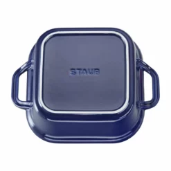Staub 9" X 9" Square Covered Baking Dish | Dark Blue -Baking pan Shop 40508 637 5