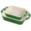Staub 2-Piece Rectangular Baking Dish Set | Multiple Colors