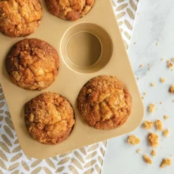 Nordic Ware Compact Nonstick Muffin Pan -Baking pan Shop 42910 muffin pan 02 e 05704.1617722771.1280.1280 1