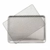 Nordic Ware Naturals Half Sheet With Oven-Safe Nonstick Grid -Baking pan Shop 43172 nordicware naturals 2 piece set half sheet with grid