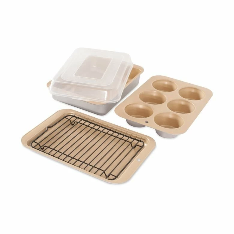 Nordic Ware Nonstick Compact 5 Piece Bake Set 4 Nordic Ware Nonstick Compact 5 Piece Bake Set - Image 2