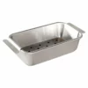 Nordic Ware Naturals 9" Meatloaf Pan With Lifting Trivet -Baking pan Shop 45930 nordic ware naturals aluminum 9 inch meat loaf pan with lifting trivet