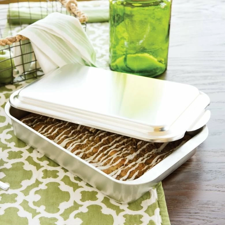 Nordic Ware Naturals Classic Metal Covered Baking Pan 4 Nordic Ware Naturals Classic Metal Covered Baking Pan - Image 2