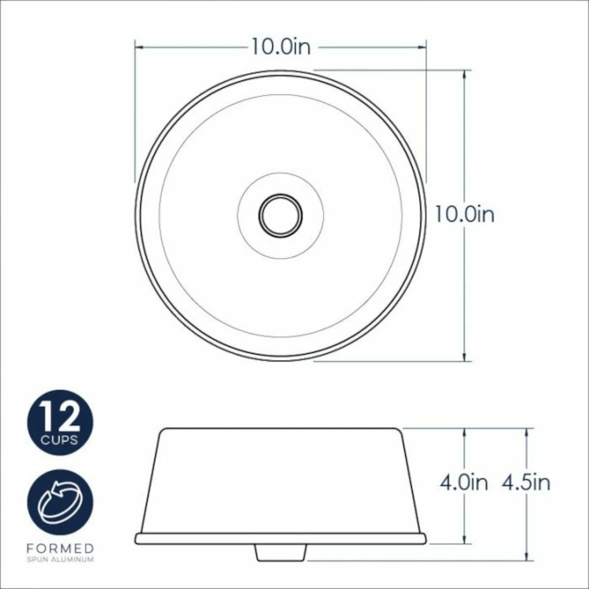 Nordic Ware Angel Food Cake Pan 6 Nordic Ware Angel Food Cake Pan - Image 4