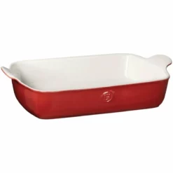 Emile Henry Ultime Collection 8.7" X 5.5" Rectangular Baking Dish | Rouge