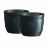 Emile Henry 3.25" X 2.75" Ramekins (Set Of 2) | Blue Flame 2 Emile Henry 3.25" X 2.75" Ramekins (Set Of 2) | Blue Flame -Baking pan Shop 51bwr6jg92l. ac sl1000