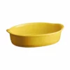 Emile Henry Ultime Collection 10.5" X 7" Oval Baking Dish | Provence Yellow -Baking pan Shop 61b2vgpevrl. ac sl1500