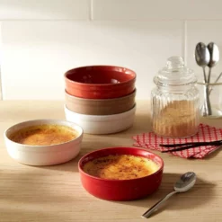 Emile Henry 5" X 1.5" Creme Brulee Dishes (Set Of 2) | Burgundy -Baking pan Shop 61rtb8fr1zl. ac sl1000 1