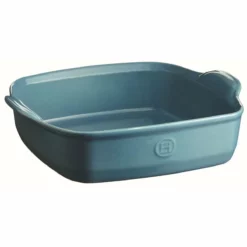 Emile Henry Ultime Collection 11" Square Baking Dish | Mediterranean Blue