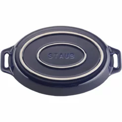 Staub 2-Piece Oval Baking Dish Set | Dark Blue -Baking pan Shop 71ckqerhyrl. ac sl1500