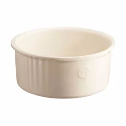 Emile Henry 9" X 8.3" Souffle Dish | Clay