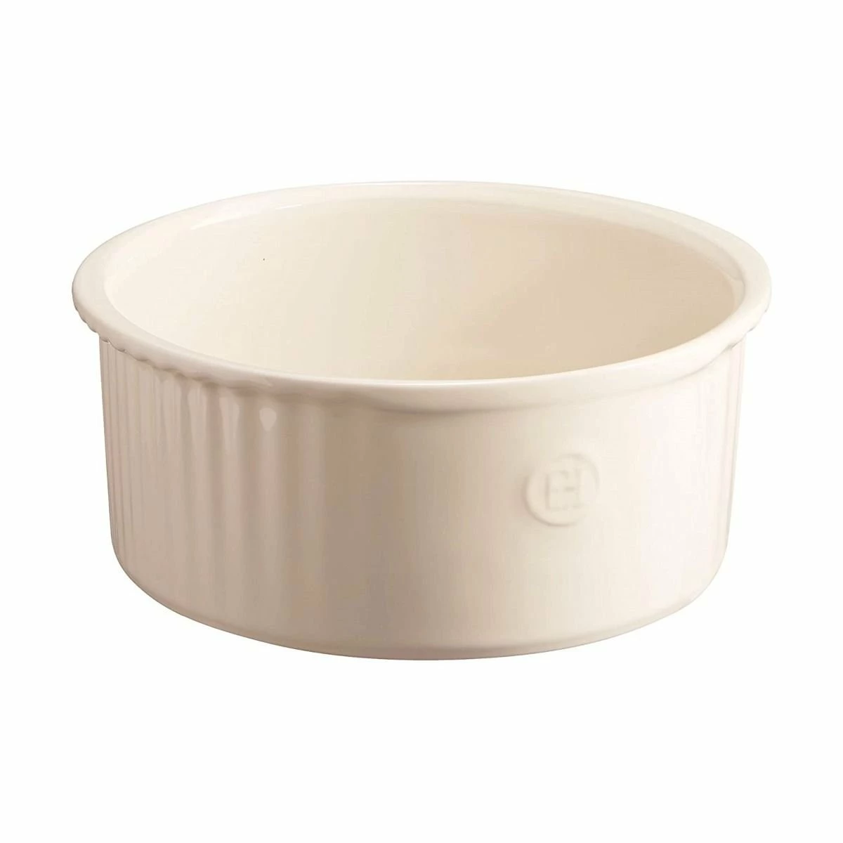 Emile Henry 9" X 8.3" Souffle Dish | Clay 3 Emile Henry 9" X 8.3" Souffle Dish | Clay