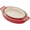 Staub 2-Piece Oval Baking Dish Set | Cherry -Baking pan Shop 71kml4il3 l. ac sl1500
