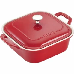 Staub 4-Piece Baking Dish Set | Cherry Red -Baking pan Shop 71mmgipxvgl. ac sl1500 1