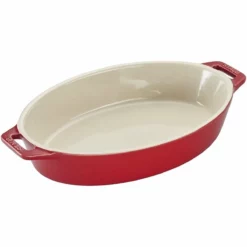 Staub 4-Piece Baking Dish Set | Cherry Red -Baking pan Shop 71mqrjss9hl. ac sl1500