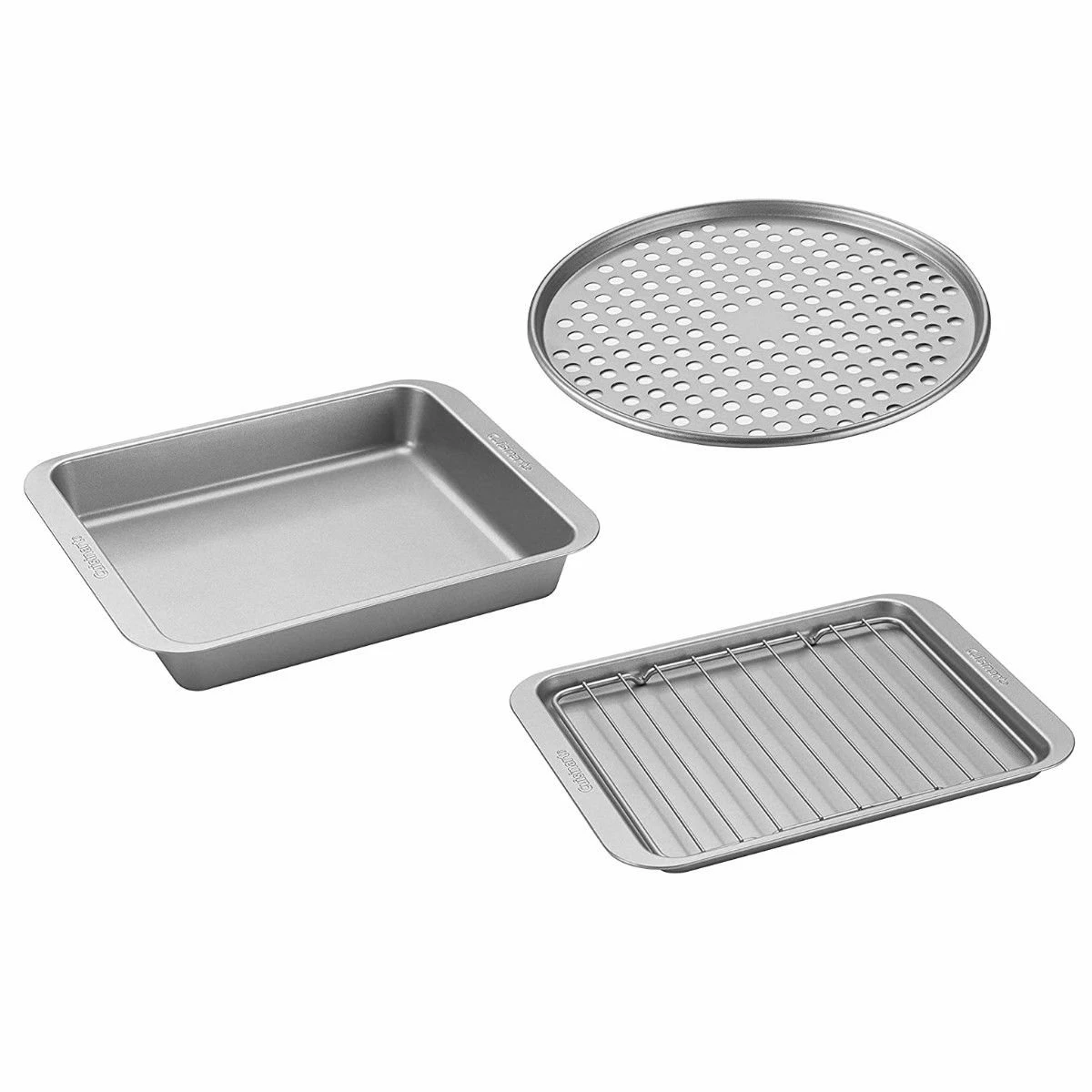Cuisinart Chef's Classic Nonstick Bakeware | 4-Piece Toaster Oven Baking Pan Set 3 Cuisinart Chef's Classic Nonstick Bakeware | 4-Piece Toaster Oven Baking Pan Set