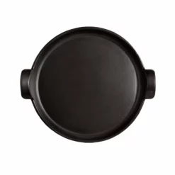 Emile Henry 12" Deep Dish Pizza Pan | Charcoal