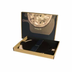 Emile Henry 2-Piece Pizza Set | Charcoal