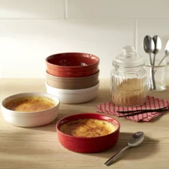 Emile Henry 5" X 1.5" Creme Brulee Dishes (Set Of 2) | Flour -Baking pan Shop 81d0xefkpgl. ac sl1500