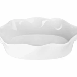 BIA Cordon Bleu 2.75 Qt. Ruffled Edge Oval Baker