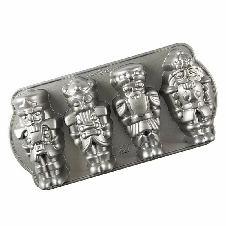 Nordic Ware Nutcracker Cakelet Pan 3 Nordic Ware Nutcracker Cakelet Pan