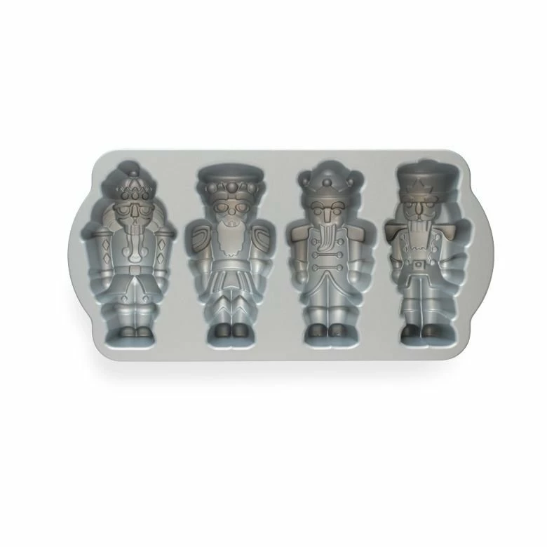 Nordic Ware Nutcracker Cakelet Pan 4 Nordic Ware Nutcracker Cakelet Pan - Image 2