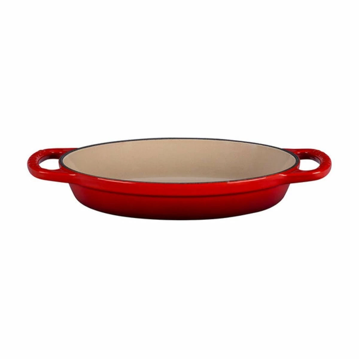 Le Creuset 3 Qt. Oval Signature Enameled Cast Iron Baker | Cerise/Cherry Red 3 Le Creuset 3 Qt. Oval Signature Enameled Cast Iron Baker | Cerise/Cherry Red