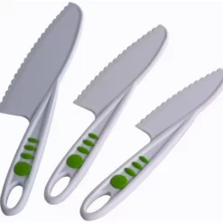 Curious Chef TCC50029 Three Piece Nylon Knife Set